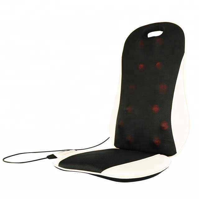 new design 3D function whole back  massage cushion heating  best for relax showcase