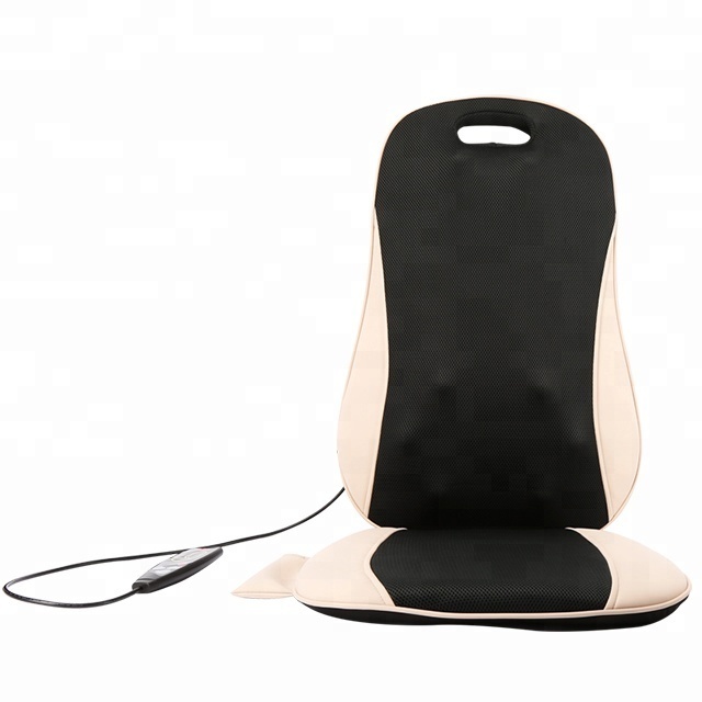 new design 3D function whole back  massage cushion heating  best for relax showcase