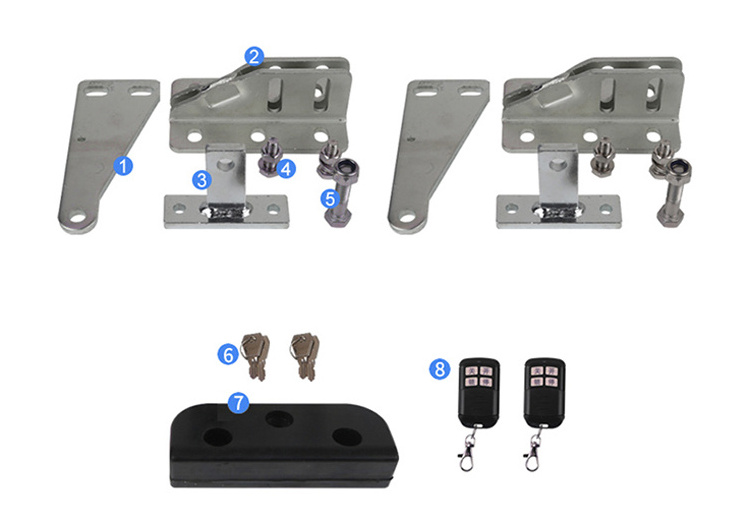 New Arrive Strong Swing Gate Operator Automatic Gate Opener 500kg per leaf 4m gate Risesat RS-G01