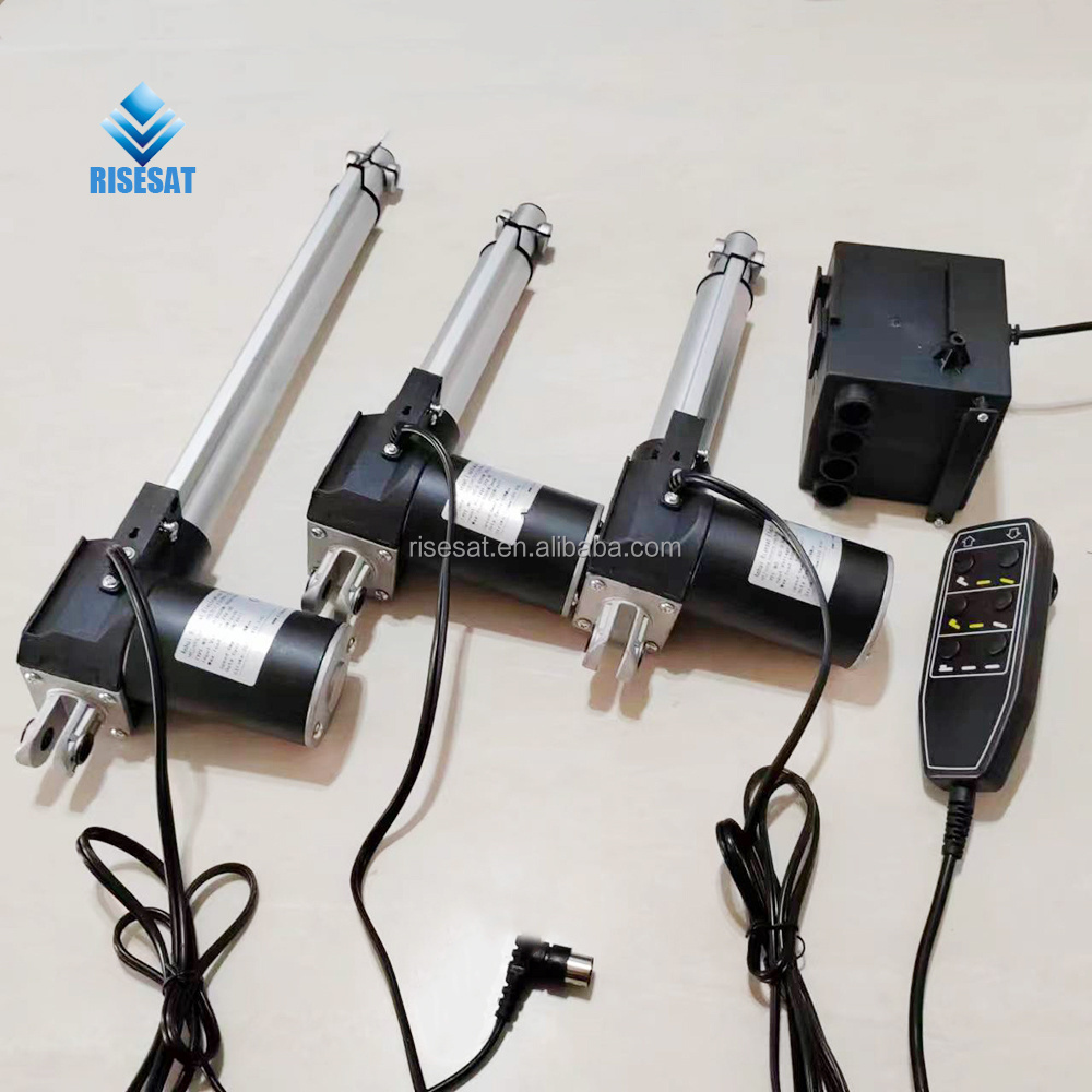 Four Motor Linear Actuator system for hospital beds