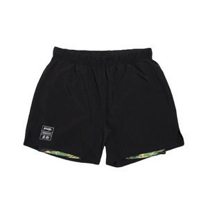 Custom Plain Black Men UFC Fighting Grapple Compression MMA Shorts