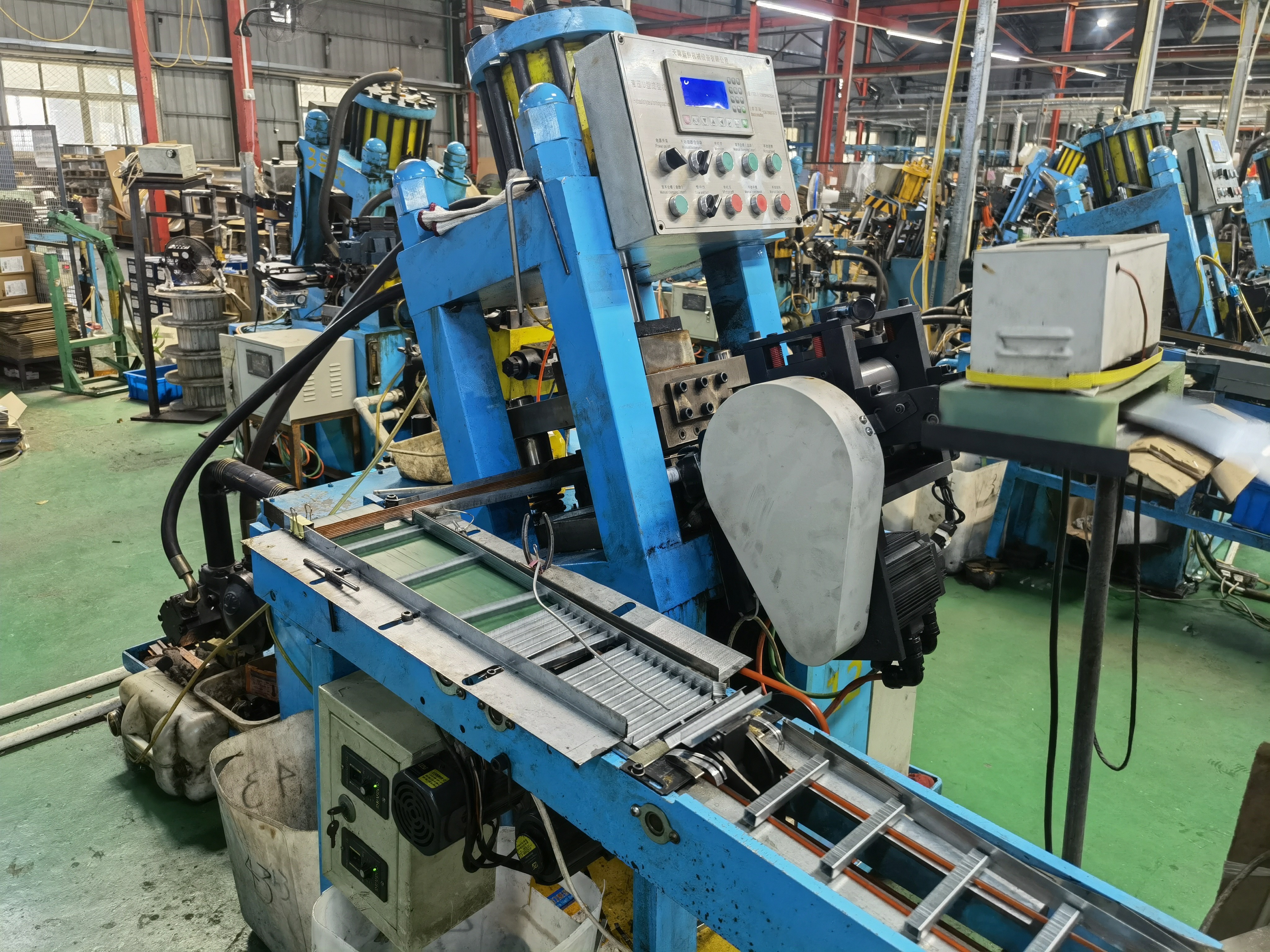 Fully Automatic 32 35 14 N 80 Series Heavy Duty Staple Maker Line Made in China Hydraulic Heavy Wire Staple Pressing Machine