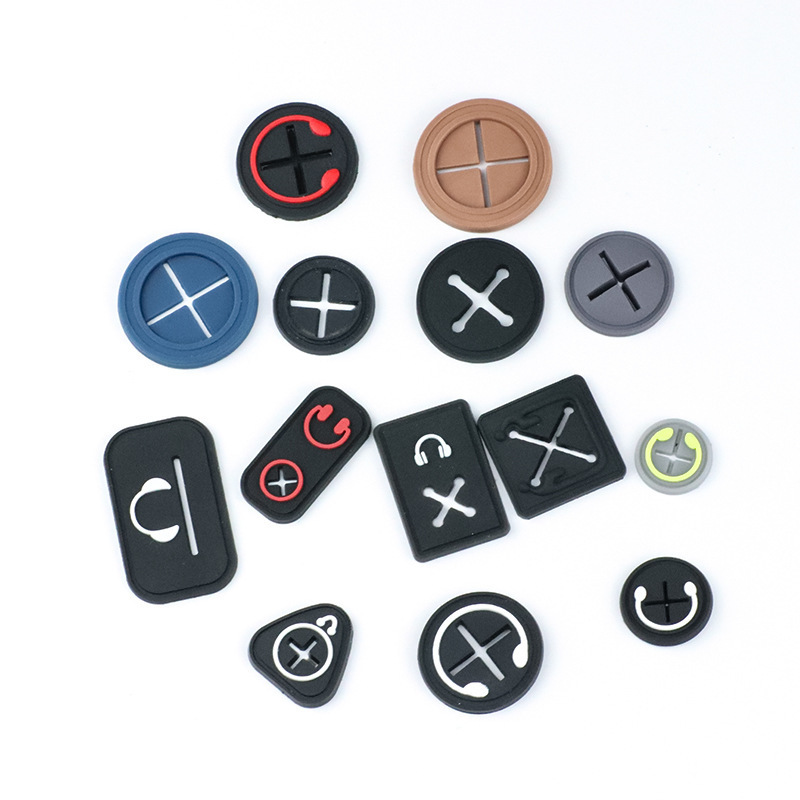 High Quality Of Rubber PVC TPU Patches TPR Earphone Hole Patch