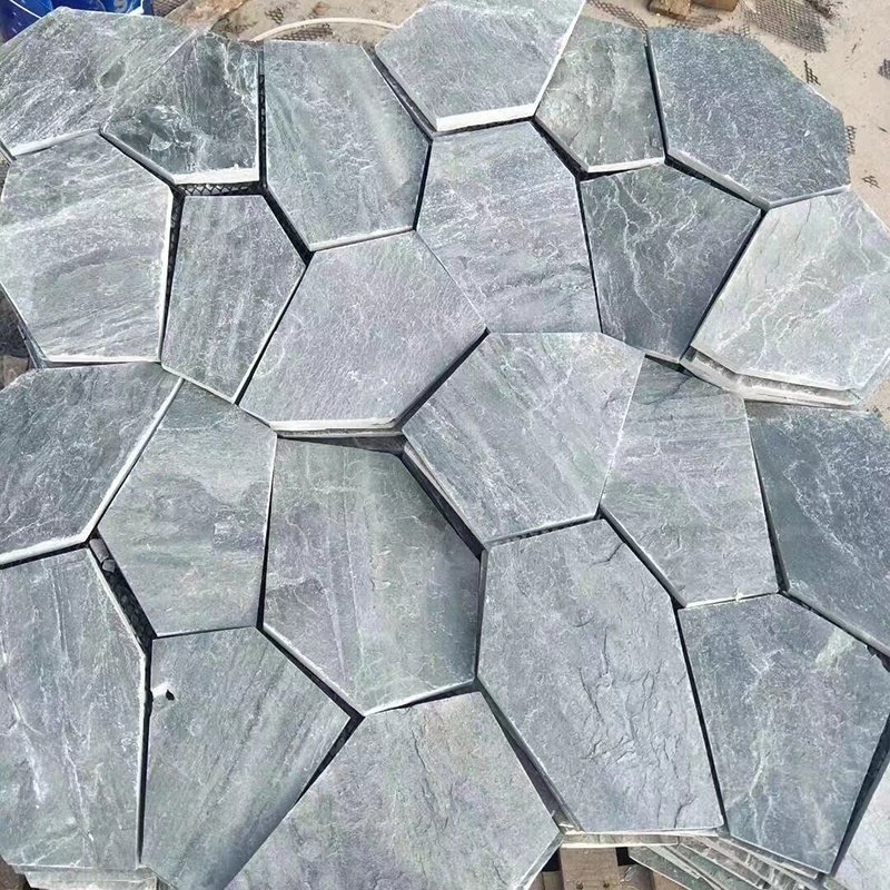 Natural Irregular Rusty Paving Outdoor Slate Stone Wall Cladding Indoor Flagstone Pavers Floor Tiles