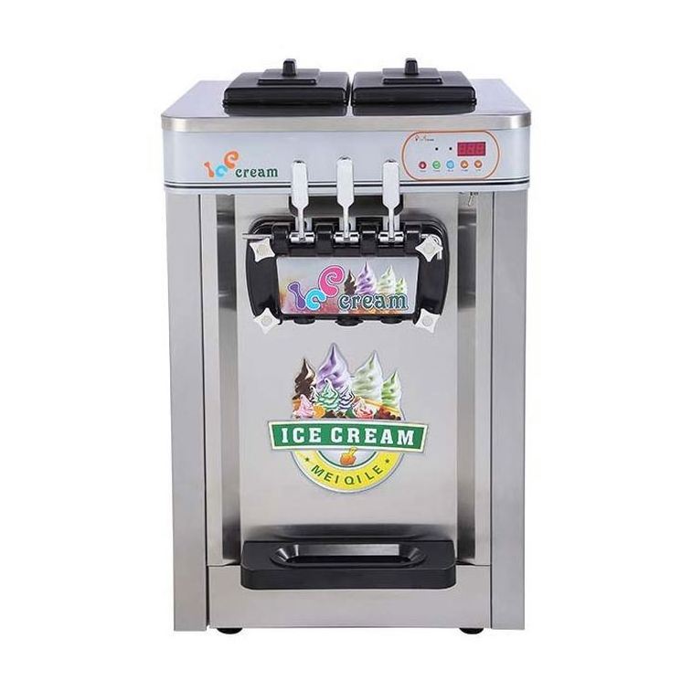 Used Commercial Ice Cream Machine Outdoor Vending Mini Soft Serve Filling Machines Manual Cold Drink And Personal Yogurt