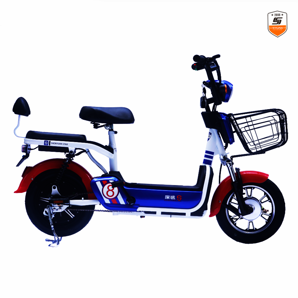 New Style 16 Inch Electric City Bike Women 48V Battery Electric Bike Bicycle Regenerative