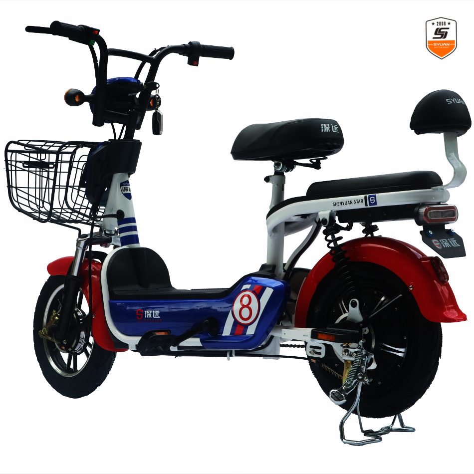 New Style 16 Inch Electric City Bike Women 48V Battery Electric Bike Bicycle Regenerative