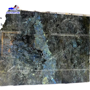 Interior Decoration Lemurian Labradorite Blue Granite Slab Labradorite Granite Countertop Lemurian Blue slab