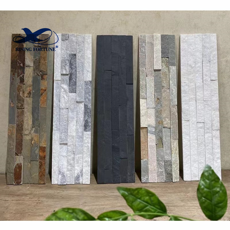 High quality cheap price natural slate stone veneer cultured stone slate tile for exterior wall decoration