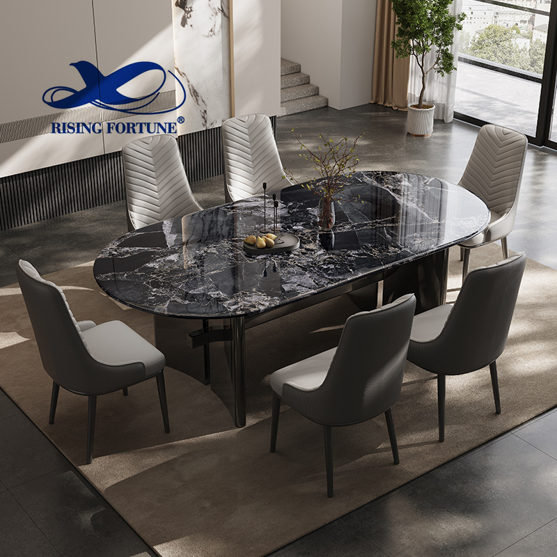 marble pedestal table stainless steel base china manufacturer kitchen sintered stone marbled dining table