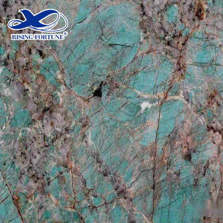 Amazons Green Marble Polished Amazonite Granite Slabs Onyx Marble Green Marble Background Wall Design for Villa Decoration