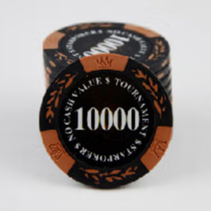 custom Casino Entertainment Plastic Professional Premium Clay token Custom Ceramic Poker Chips