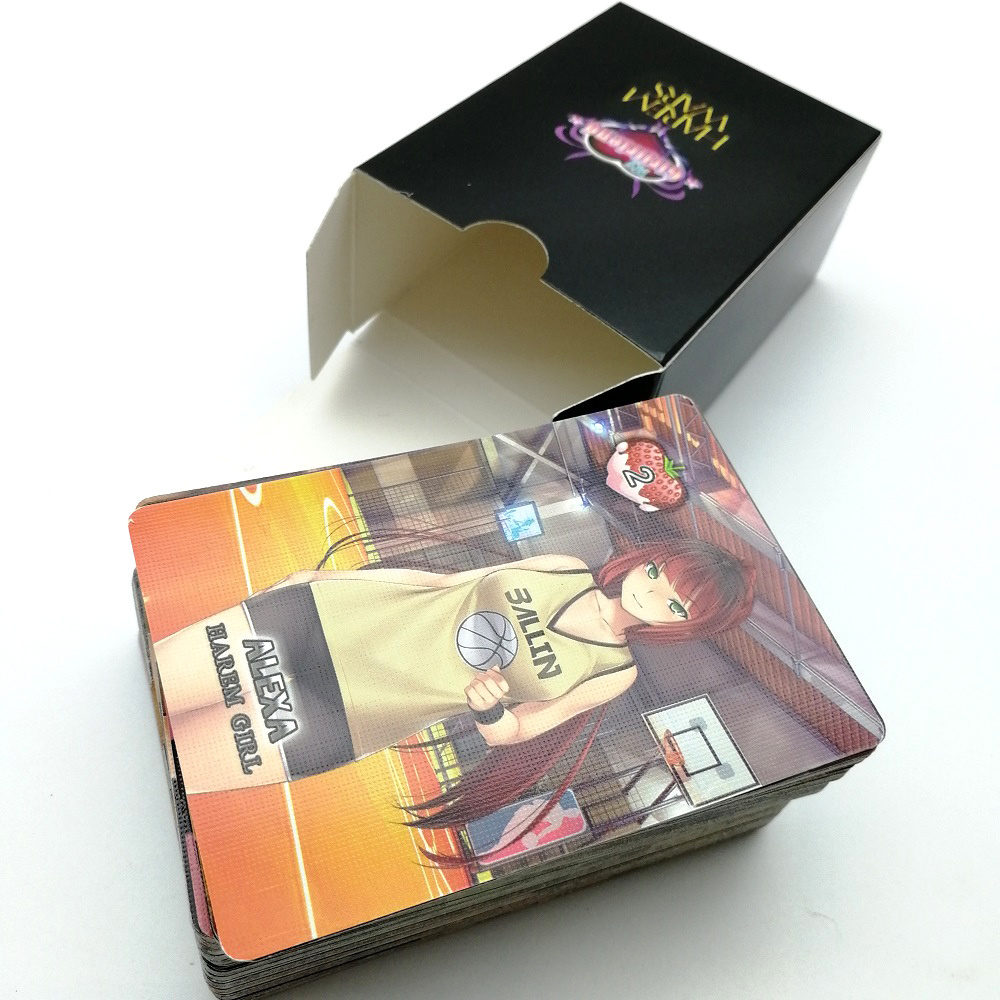 Custom Printing Sexy Paper Playing Nude Card For Adult