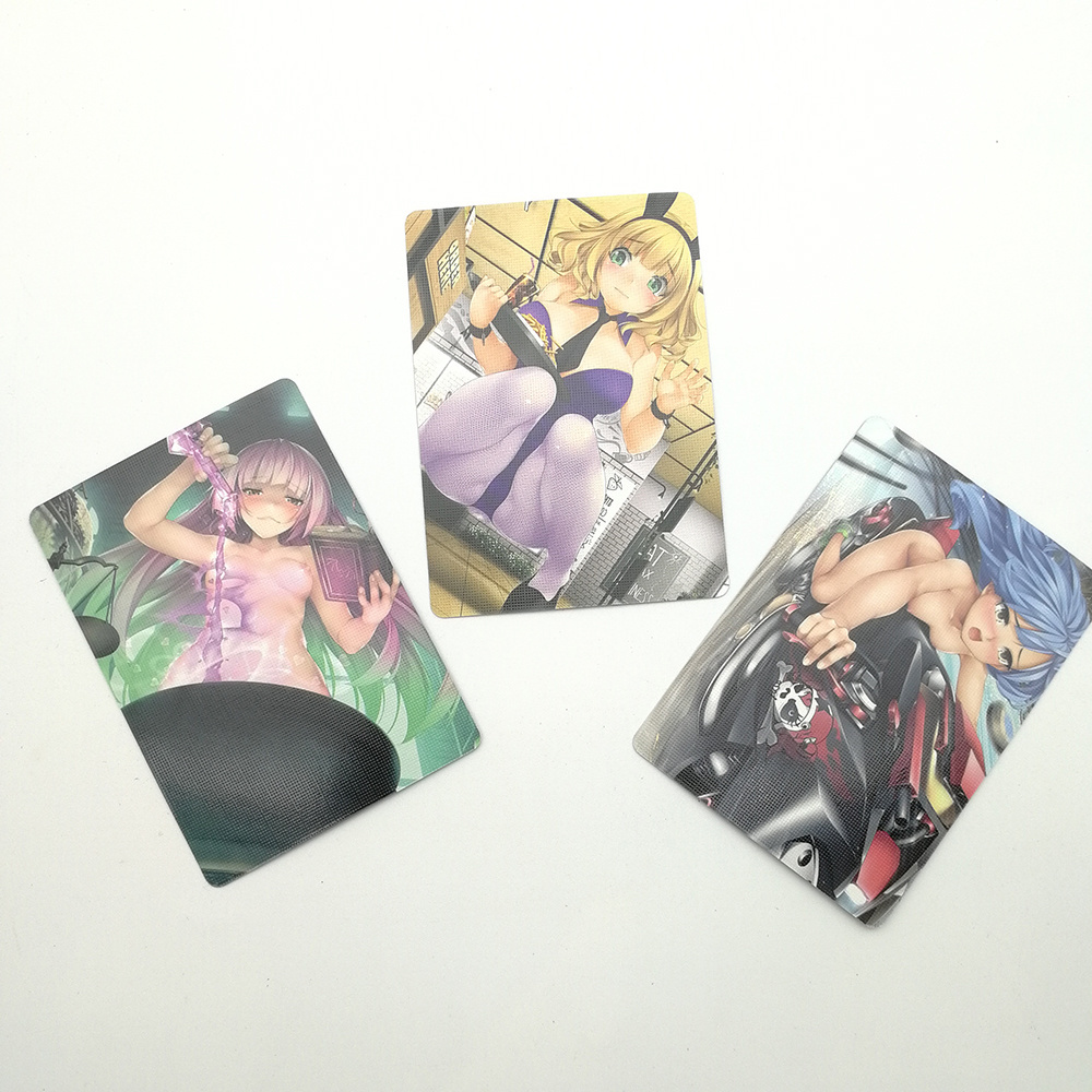 Low Price Custom Art Paper Adult Anime Cartoon Nude Women Playing Game Card Deck