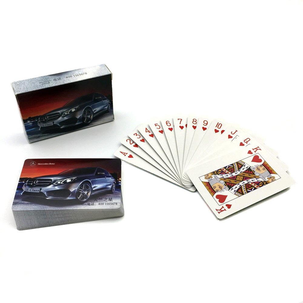 Hot Selling Custom Design 52/54/56 Cards Game Playing Cards Printing With 63x88mm Card Size