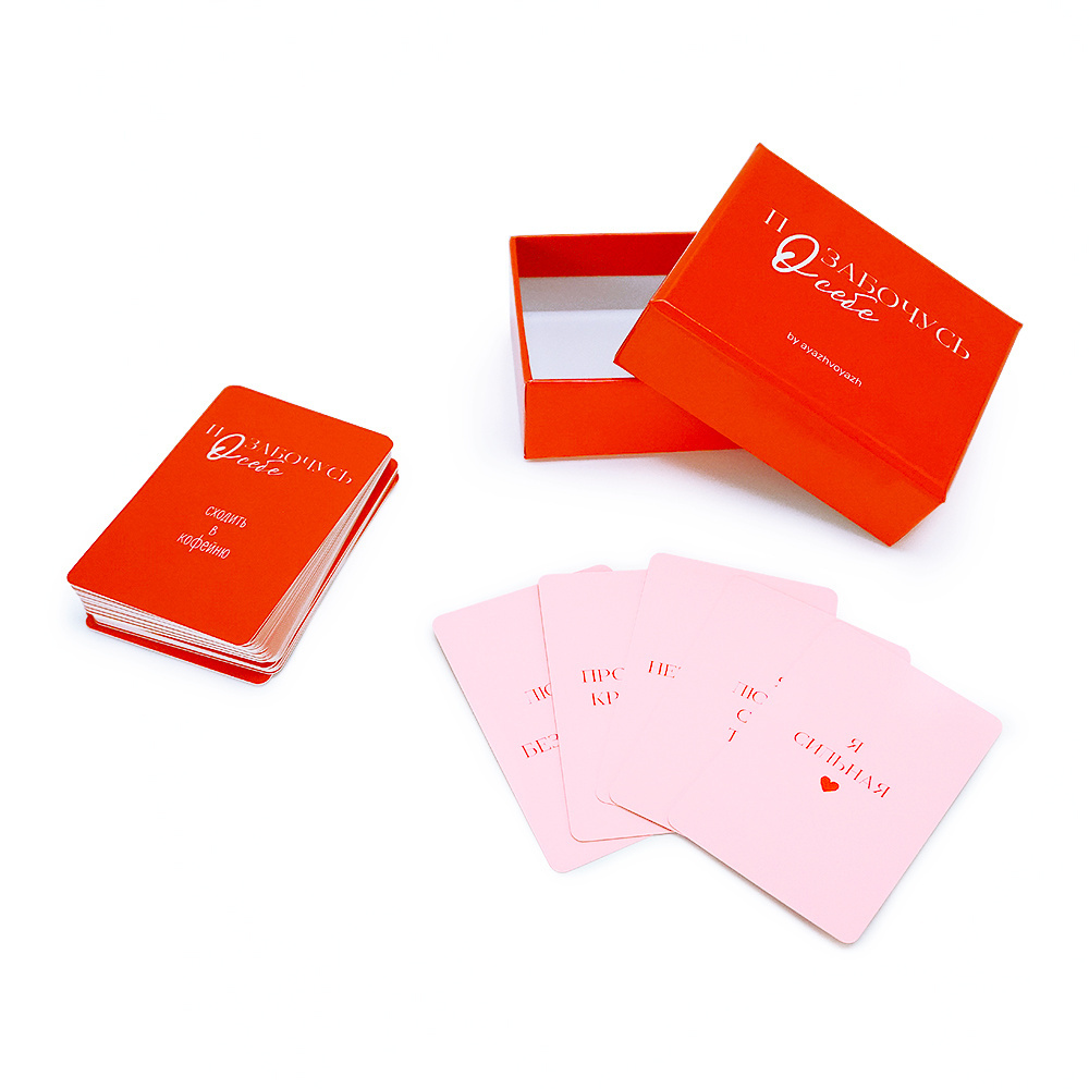 Wholesale Playing Cards Custom Printing Card Game Manufacturer With Box