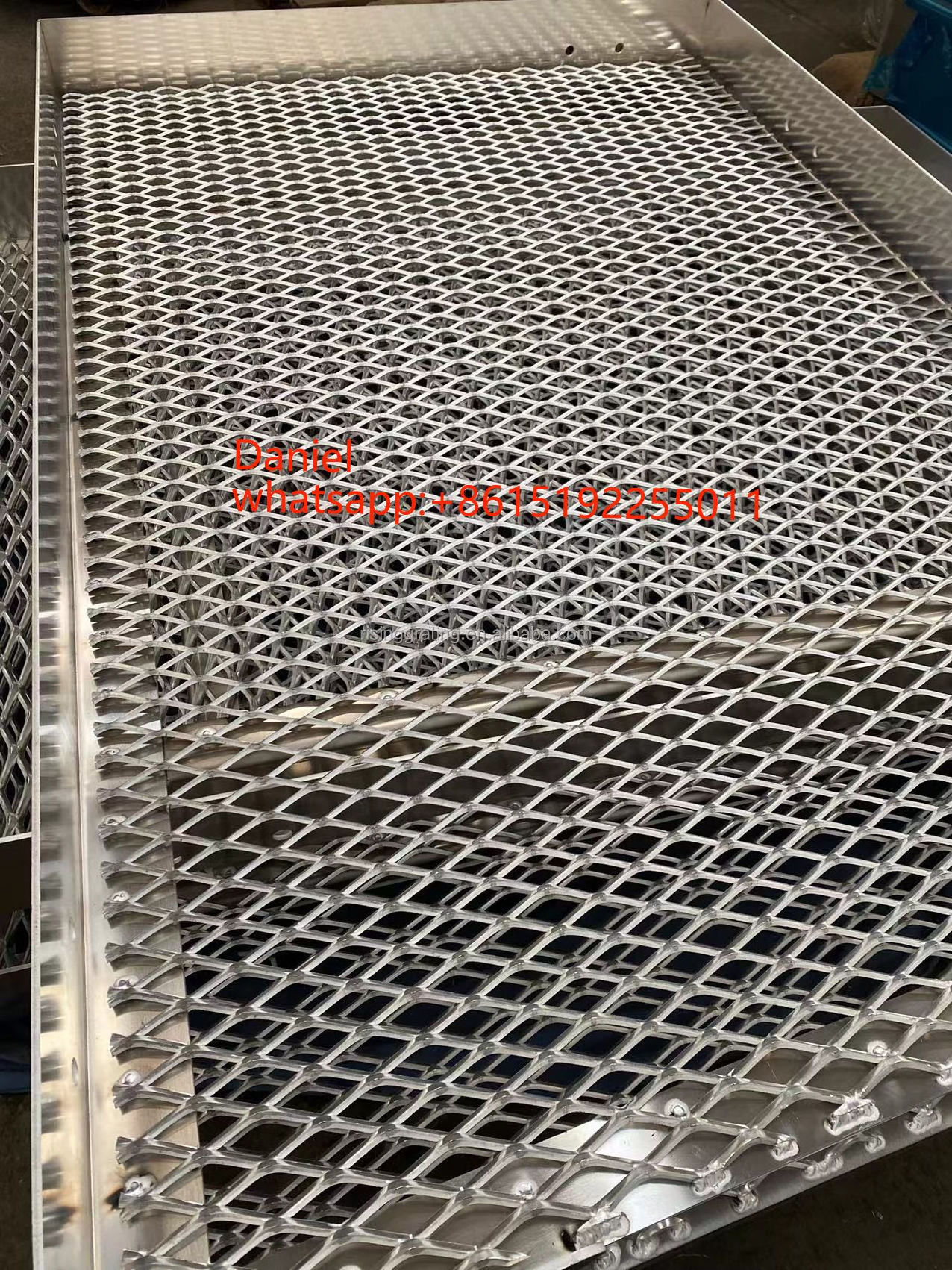 Aluminum Expanded Metal Mesh For Walkway Catwalk Platform