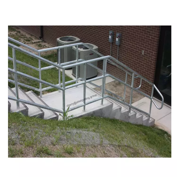 Various outdoor metal stair glass cable railing stair handrail porch balcony railing wrought iron railing stair balusters