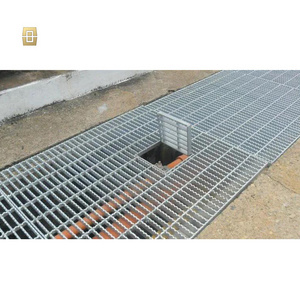 Galvanized steel or stainless steel rain water drain gutter cover outdoor