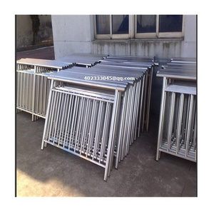 Factory price guard rail bridge balcony balustrades stainless steel aluminum metal outdoor stair railing handrail