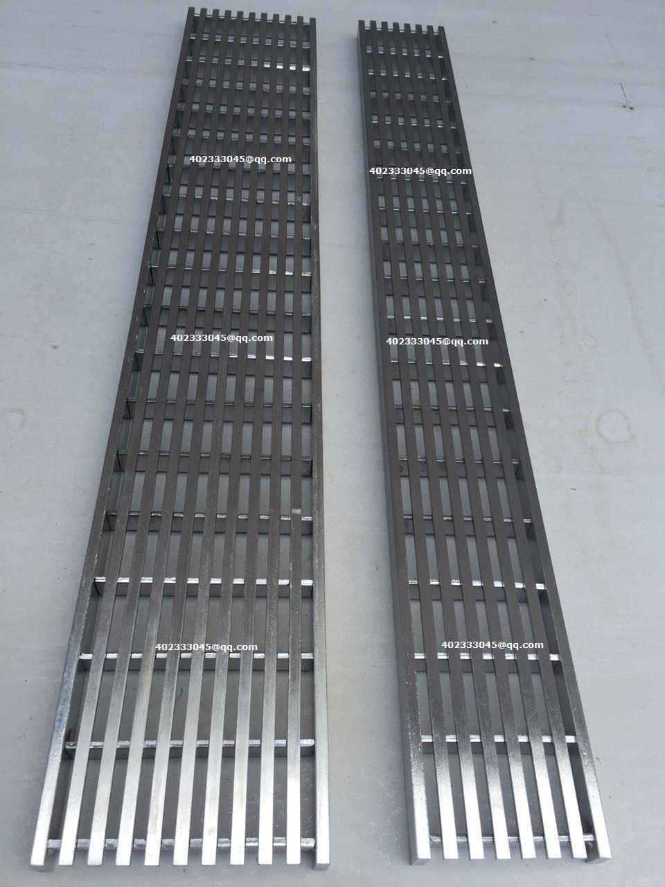 304 316 Stainless steel linear floor shower swimming pool trench drain cover grating