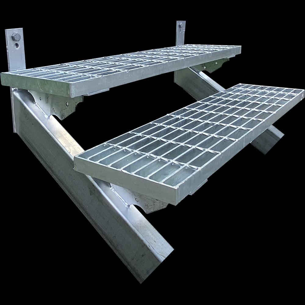 building materials outdoor metal entrance platform steps for house construction