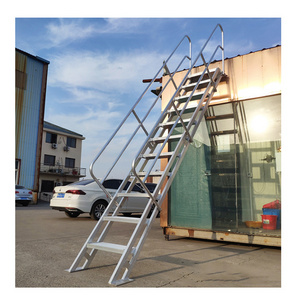 building materials outdoor metal entrance platform steps for house construction