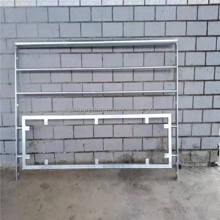 Galvanized Steel Square Pipe Balcony Railing With Aluminum Profile Railing Balcony Fence Balcony Railing