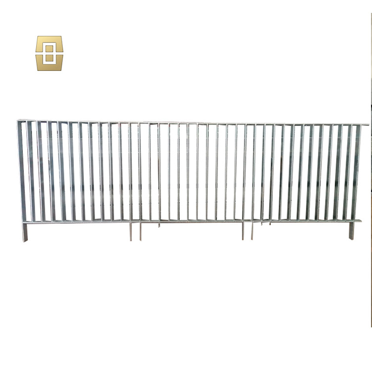 Galvanized Steel Square Pipe Balcony Railing With Aluminum Profile Railing Balcony Fence Balcony Railing