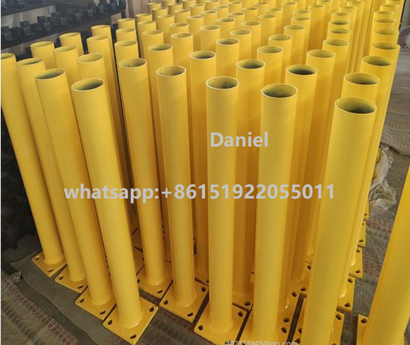 Heavy duty traffic safety barriers car road parking steel bollards