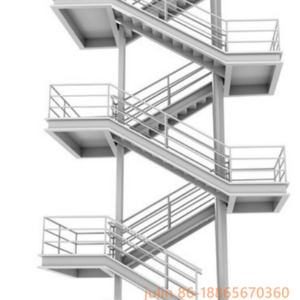 industrial stairs and catwalks outdoor metal fire escape stairs