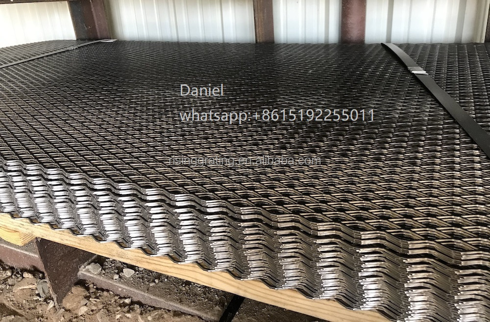 Galvanized Aluminum Stainless Steel Expanded Metal Mesh