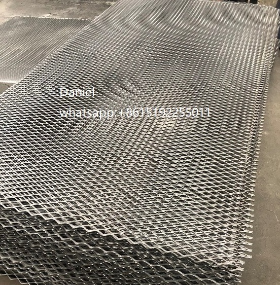 Galvanized Aluminum Stainless Steel Expanded Metal Mesh