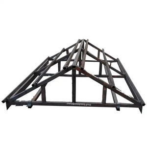 Light galvanized steel roof trusses