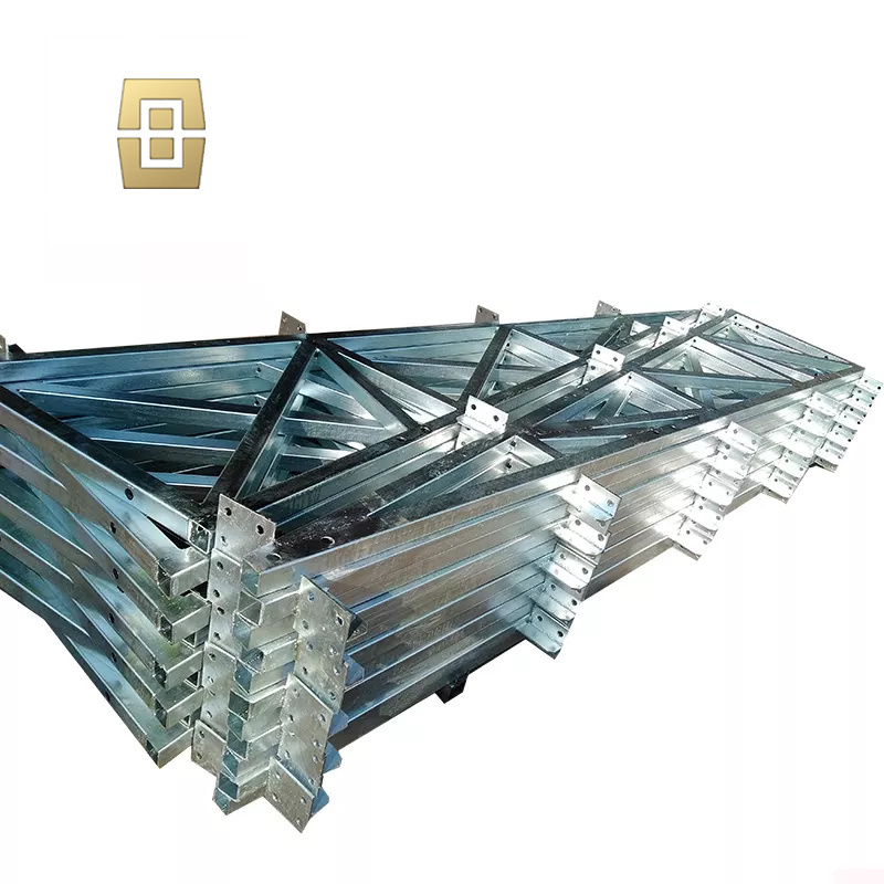 Best price galvanized light gauge steel truss for warehouse steel frame structure roofing