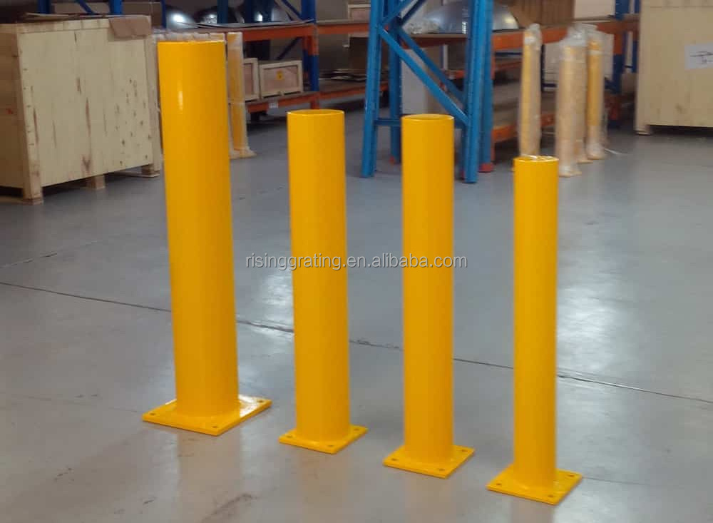 Heavy duty traffic safety barriers car road parking steel bollards