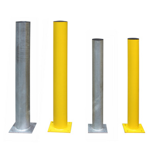 Heavy duty traffic safety barriers car road parking steel bollards