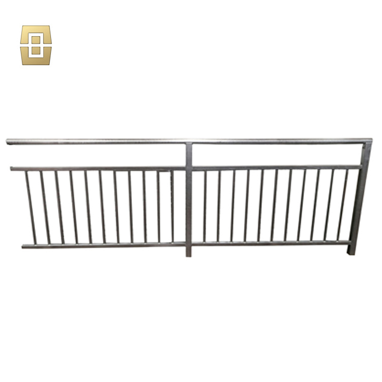 wall top railings stainless balustrade baluster railing  stair railing