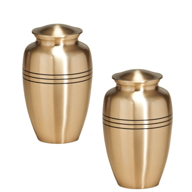 Wholesale Bulk Supply of Best Quality Metal Cremation Urn New Designed Human Ashes Storage Cremation Urn