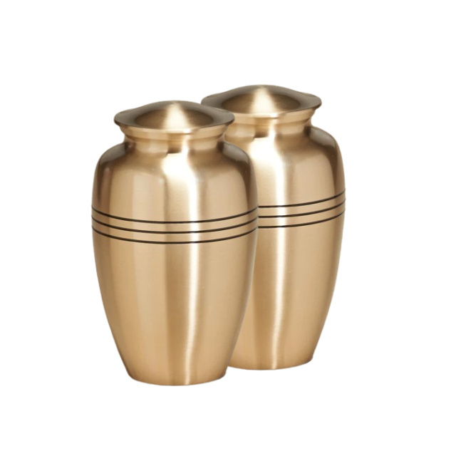 Wholesale Bulk Supply of Best Quality Metal Cremation Urn New Designed Human Ashes Storage Cremation Urn