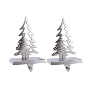 Luxury Designed Metal Double Tree Stocking Holder For Christmas Decoration Ornaments Buy From Indian Supplier