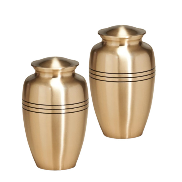 Wholesale Bulk Supply of Best Quality Metal Cremation Urn New Designed Human Ashes Storage Cremation Urn