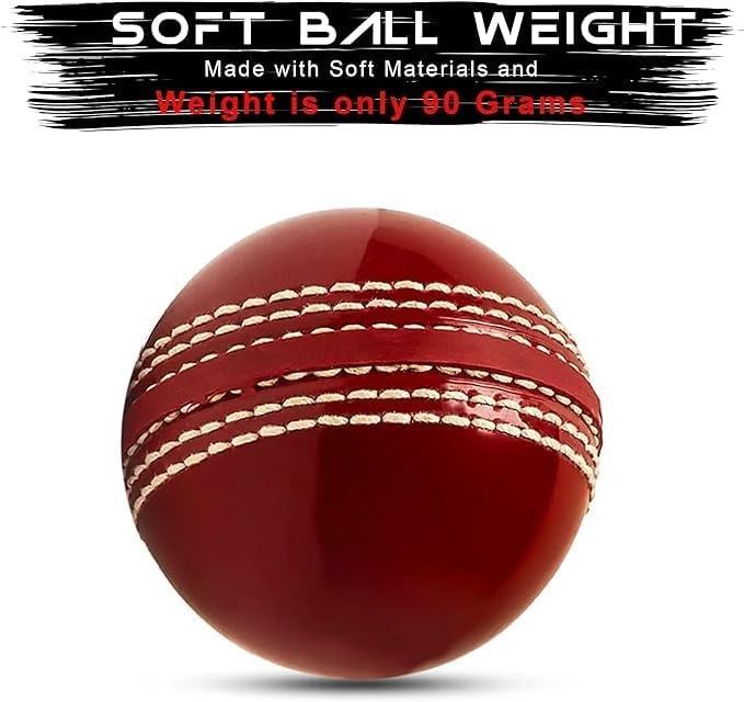 Durable Traditional Seams Cricket Balls for All Age Players for Training & Coaching Practice