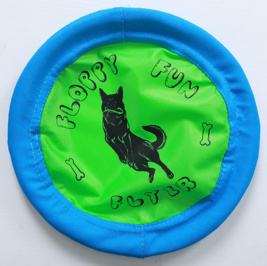 Flyer Dog Toy, Flying Disc, Lightweight, Durable and Water Resistant, Great for Beach and Pool