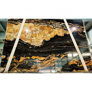 Good price black spectrus fusion taurus granite slab for kitchen countertops