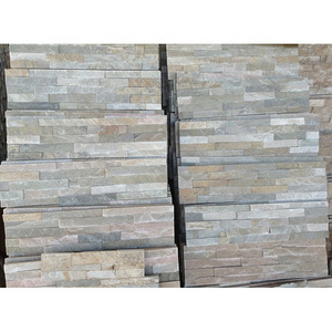 Cultured stone veneer split faced exterior slate brick tiles for walls