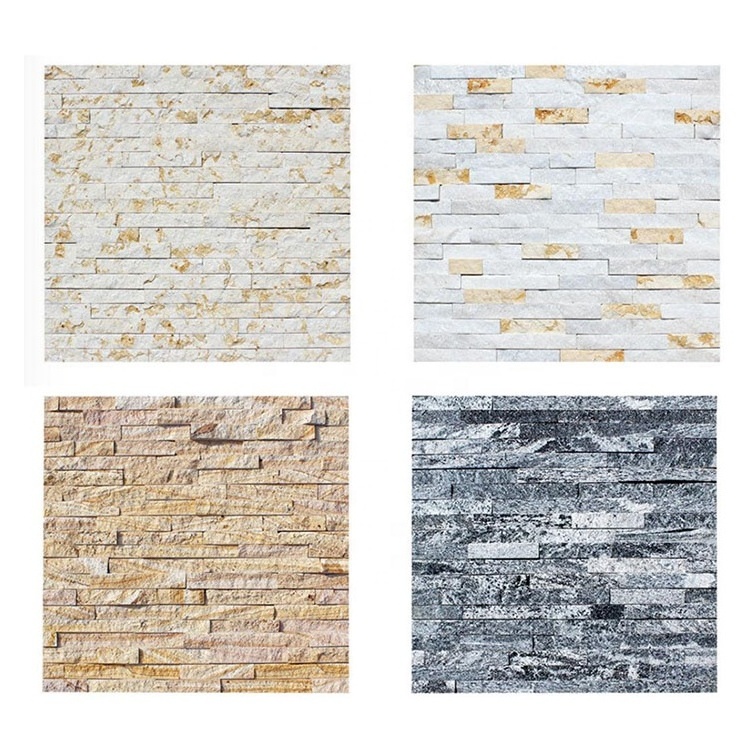 Cheap house siding exterior outdoor culture 3d brick stone wall panels