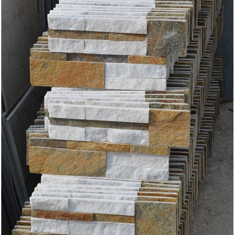 Wholesale tiles rough stone wall cladding facing brick marble panel for exterior