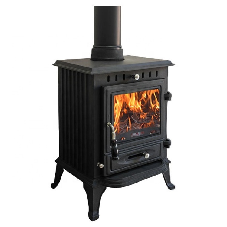 Hot sale indoor heating iron wood burning stove fireplace for living room