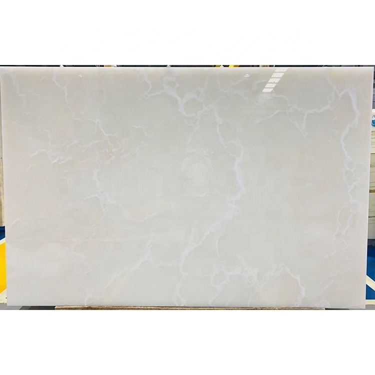 Good price backlight jade stone white onyx marble slab for interior decoration